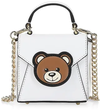 Mini Bear Leather Satchel