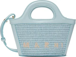 Marni Blue Micro Tropicalia Tote