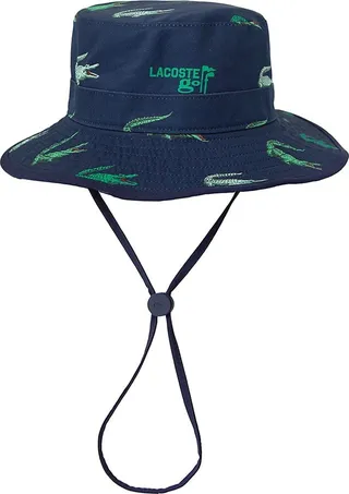 Crocodile Print Golf Bucket Hat