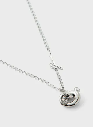 Small Chain Knot Necklace