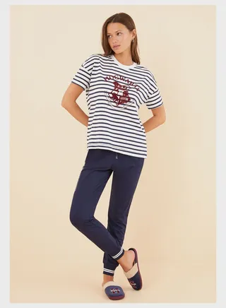High Waist Pyjama Pants