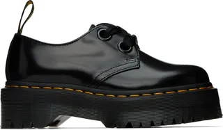 Dr. Martens Black Holly Oxfords
