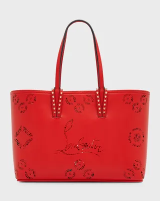 Cabata Small Loubinthesky Perforated Shoulder Bag
