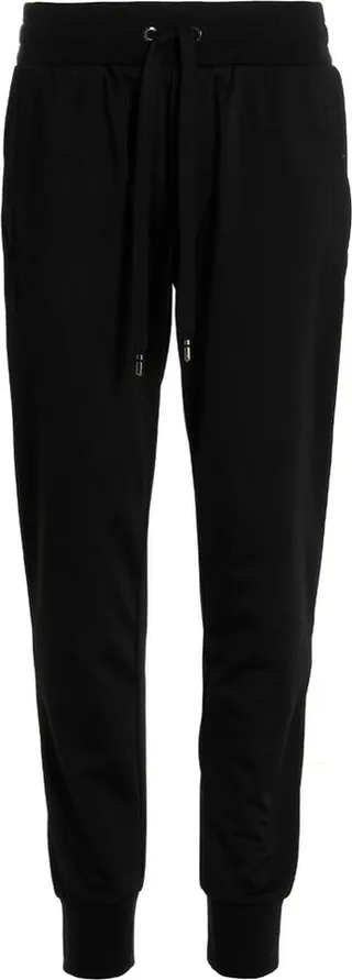 Dolce & Gabbana Logo Plaque Drawstring Sweatpants