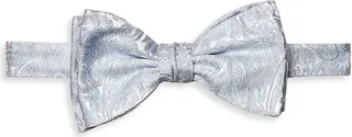 Paisley Silk Jacquard Self-Tied Bow Tie