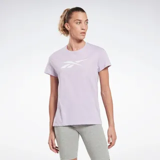 Reebok Training Essentials Vector Graphic Tee Womens Athletic T-Shirts Small Harmony Green