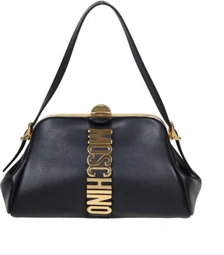 Moschino Logo Plaque Handbag