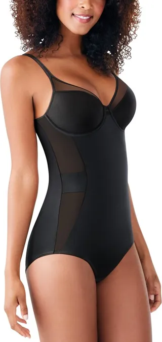 Maidenform Women's Firm Control Ultra Light Illusion Bodysuit DMS056