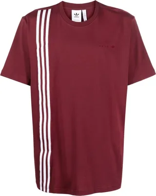 stripe-detail cotton T-shirt