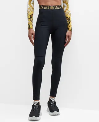 Greca High-Waisted Leggings