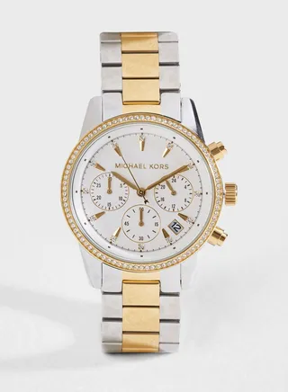 Ritz Two-Tone Chronograph Watch
