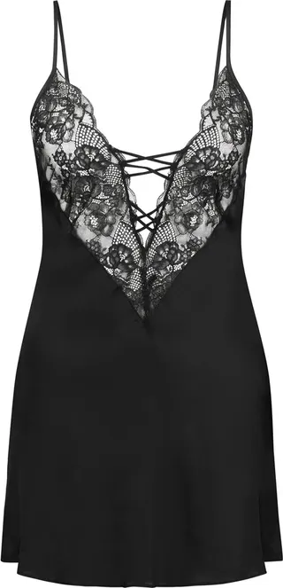 Kae Lace Trim Chemise