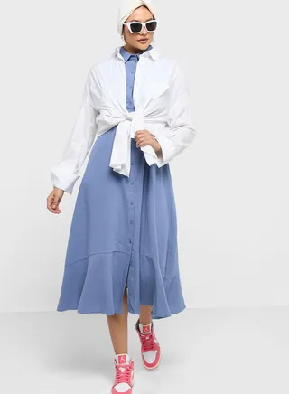 Button Down Shirt Dress