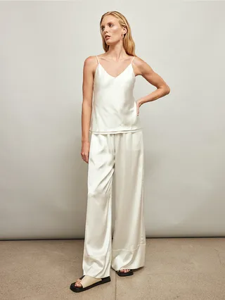 Satin Cami - Ivory