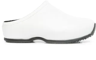 Two-Tone Leather Trainers