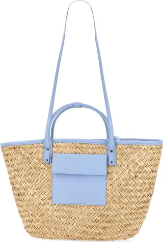 Straw Shopper Bag