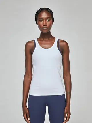 April Tank - White