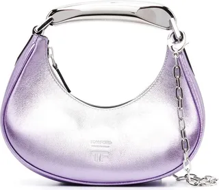 Silver-Tone Bianca Embellished Mini Bag