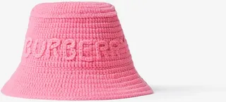 Burberry Crochet Technical Cotton Bucket Hat
