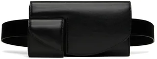 The Row Black Horizontal Belt Bag