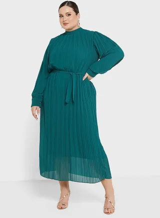 Pleated Dress
