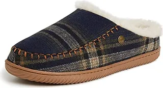 Dearfoams Men's Alpine Bern Clog Slipper