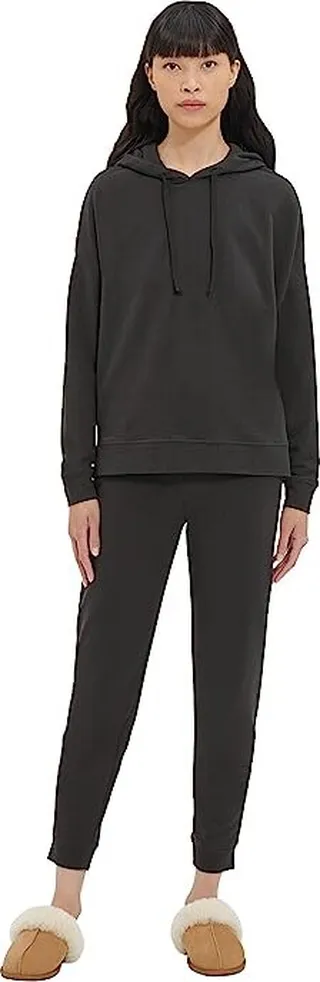 UGG Kylo Micro Terry Jogger (Black) Women's Clothing