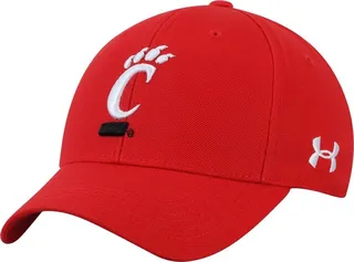Men's Under Armour Red Cincinnati Bearcats Classic Structured Adjustable Hat