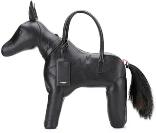 Horse Shaped Leather Bag
