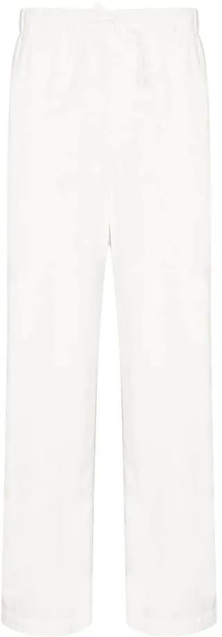 Straight-Leg Cotton Pajama Bottoms