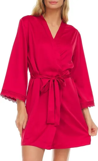 Victoria Charmeuse Robe