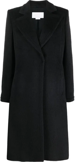 Tailored Single-Breasted Coat