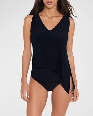 Asymmetric Jersey Tank Top