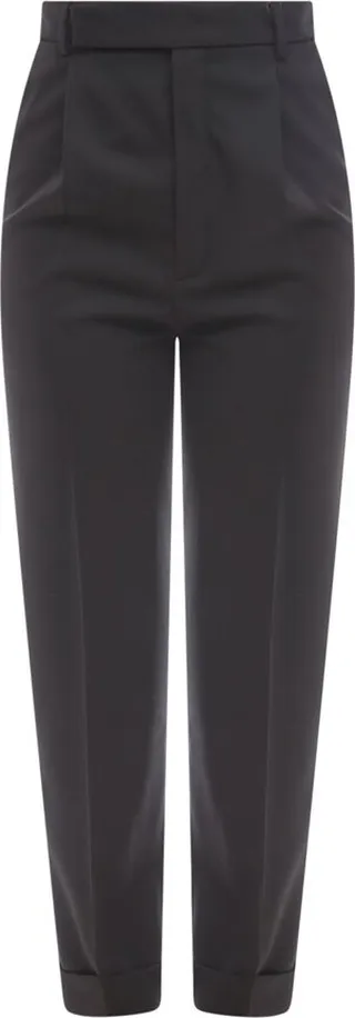 Saint Laurent High Waist Tailored Pants