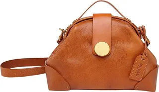 Old Trend Genuine Leather Gypsy Soul Crossbody Bag (Chestnut) Handbags