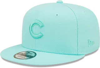 Men's New Era Turquoise Chicago Cubs Spring Color Pack 9FIFTY Snapback Hat