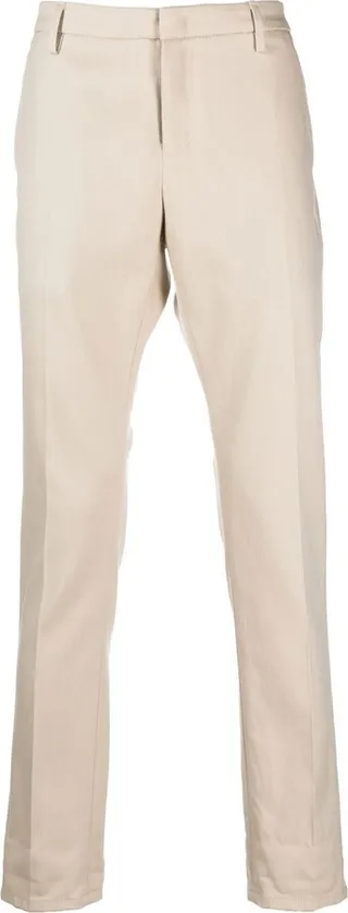Slim-Cut Tailored Trousers