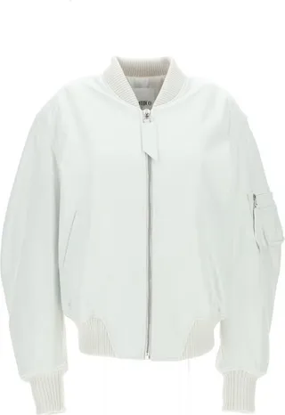 The Attico Anja Oversized Bomber Jacket