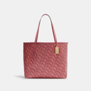 City Tote With Coach Monogram Print