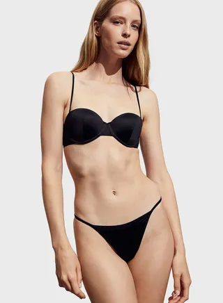 Plunge Neck Bra