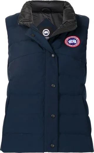 Navy Freestyle Padded Gilet