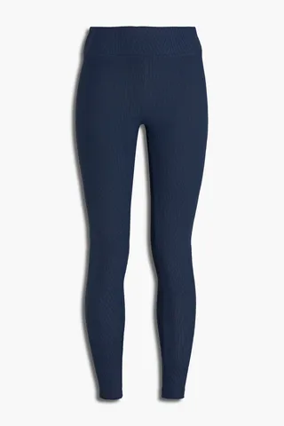 Pine Drive stretch-jacquard leggings
