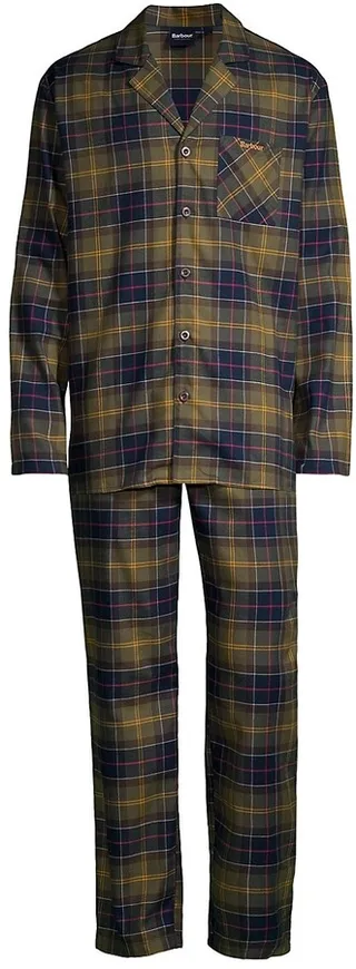 Laith 2-Piece Tartan Pajama Set