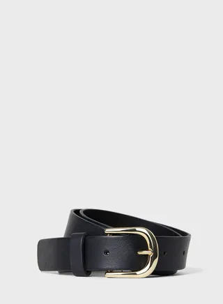Monogram Detailed Belt