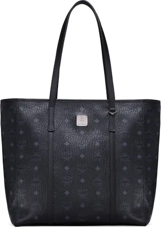 Medium Toni Visetos Coated Canvas Shopper