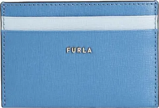 Furla Babylon S Card Case Document Holder Slate Blue