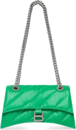 Crush Chain leather shoulder bag