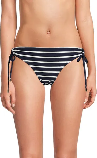 Capri Striped Bikini Bottom