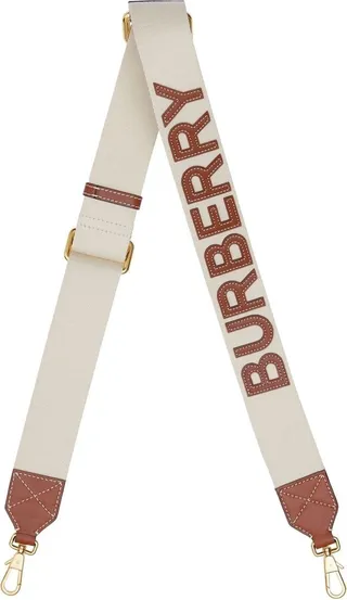 Logo-Print Bag Strap