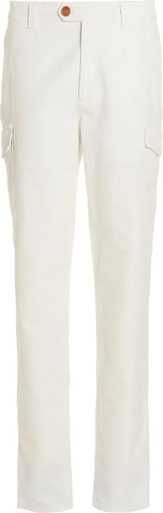 Brunello Cucinelli Straight-Leg Cargo Pants